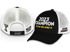 Coming Soon Ryan Blaney 2023 Cup Series Champion Trophy Hat Cap