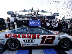 Preorder Ryan Blaney #12 Discount Tire Martinsville Race Win 1/24 2023 NASCAR Diecast HO