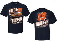 Preorder Martin Truex Jr. #19 Patriotic Adult 2-Spot T-Shirt 2024