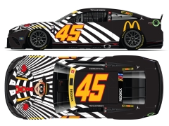 Preorder Tyler Reddick #45 McDonalds Hamburglar 1/24 2023 NASCAR Diecast ELITE HOTO