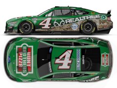 Coming Soon Kevin Harvick #4 Hunt Brothers Pizza / RealTree Green 1/24 2023 Foil Number Diecast HO